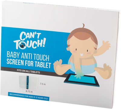 Cant Touch! Anti-Touch Screen Cover for Tablet/Phone For Baby and Pets - Easily Strap the adjustable Clear Cover onto the iPad or Tablet to Prevent Any Buttons Being Pressed
