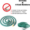 W4W Mosquito Repellent Coils - Outdoor Use Reaches Up to 10 feet - Each Burns for 5-7 Hours
