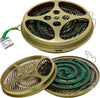 W4W Mosquito Repellent Coils - Outdoor Use Reaches Up to 10 feet - Each Burns for 5-7 Hours