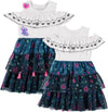Girls Encanto Mirabel and Isabela Costume Dress- Girls Encanto Dress Sizes XS-XL - TempleTape.com