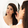 Gold Hoop Earrings For Women | Real Gold Plated | Lightweight Open Hoops | Earrings For Women Trendy | Hypoallergenic | Gift For Her - TempleTape.com