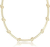 Gold Necklace For Women | Choker Necklace | 18K Gold Plated | Non Tarnish & Waterproof | Hypoallergenic | Gift For Her | Additional 3” Extender Included - TempleTape.com