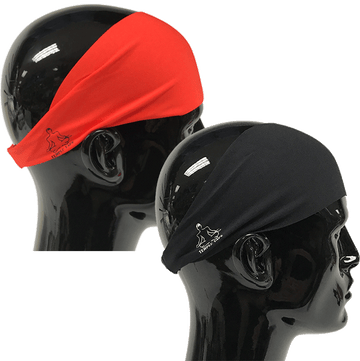 Headbands for Men and Women - Mens Sweatband & Sports Headband Moisture Wicking Workout Sweatbands for Running, Cross Training, Yoga and Bike Helmet Friendly - TempleTape.com, Workout, Moisture wicking, Sweatband