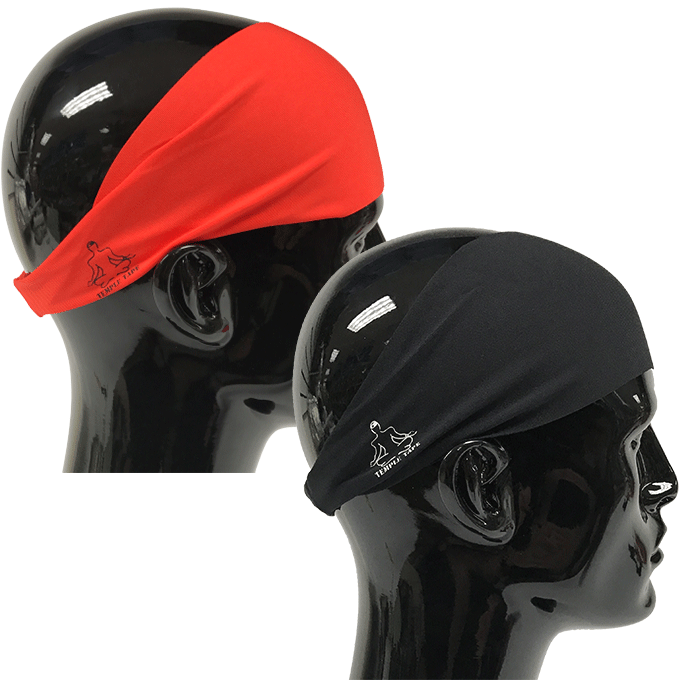 Headbands for Men and Women - Mens Sweatband & Sports Headband Moisture Wicking Workout Sweatbands for Running, Cross Training, Yoga and Bike Helmet Friendly - TempleTape.com