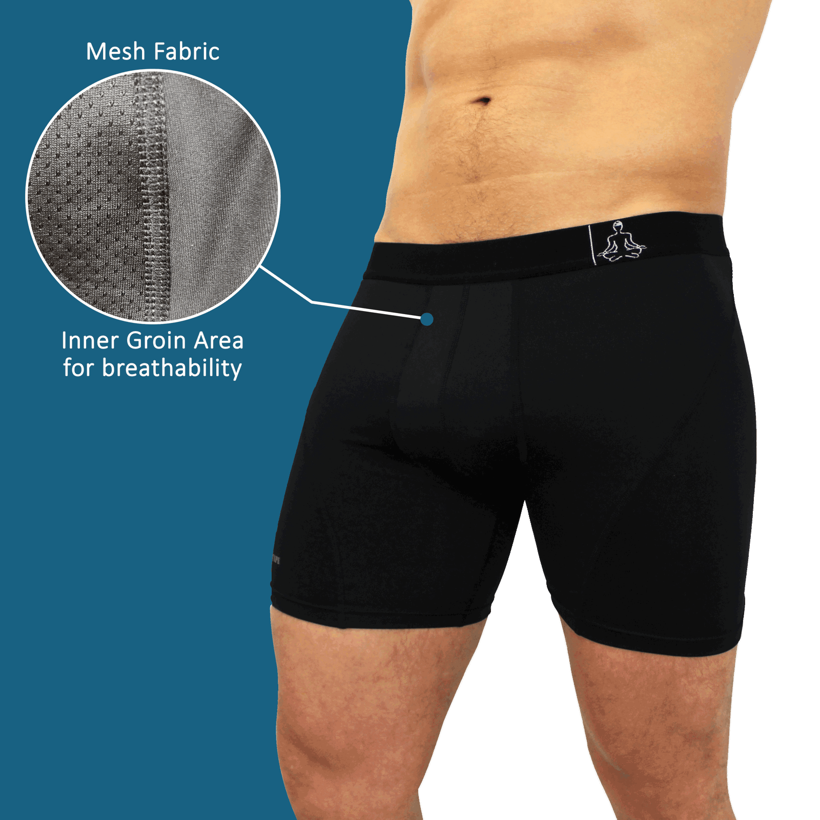 Sports Performance Underwear - Boxer Briefs with Temp-dry® technology - 3 Pack - TempleTape.com
