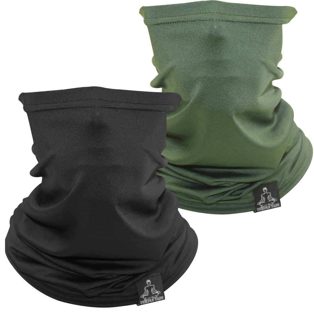 TEMPLE TAPE PERFORMANCE NECK GAITERS BUNDLE & SAVE - 2 PACKS - TempleTape.com