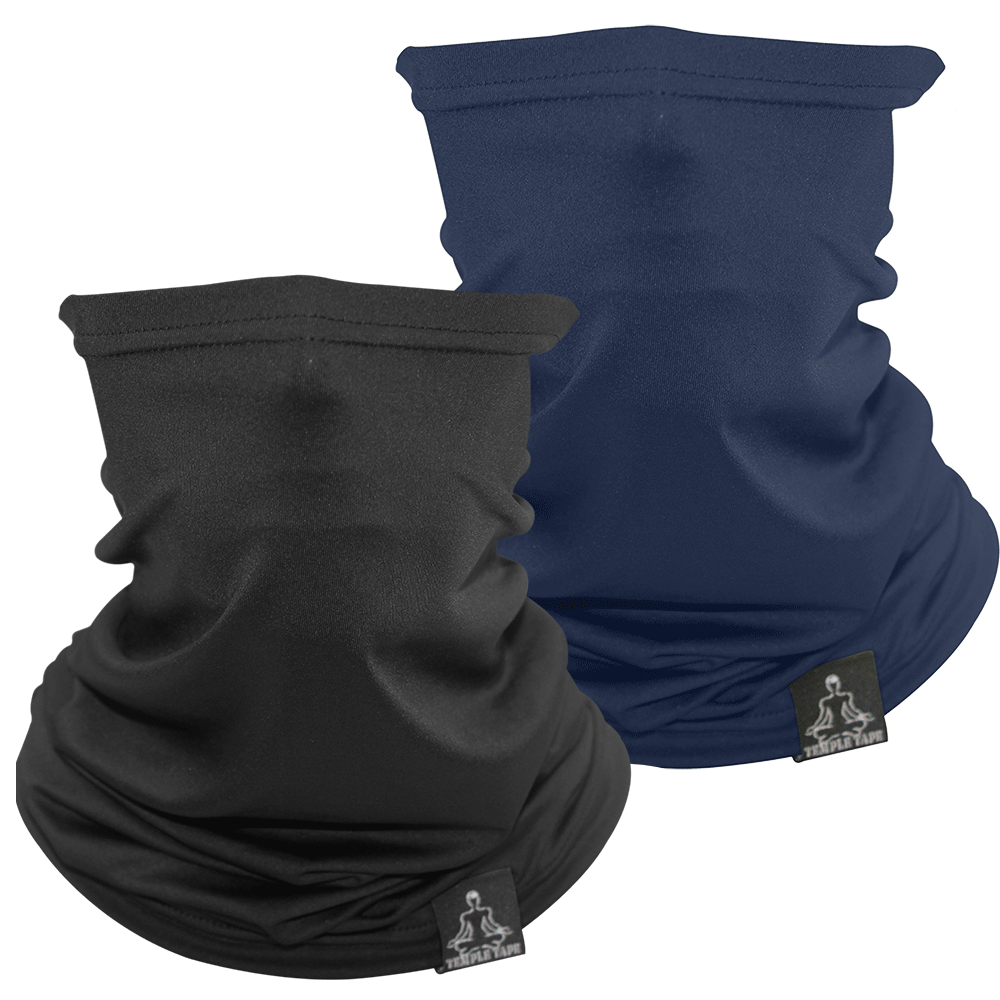 TEMPLE TAPE PERFORMANCE NECK GAITERS BUNDLE & SAVE - 2 PACKS - TempleTape.com