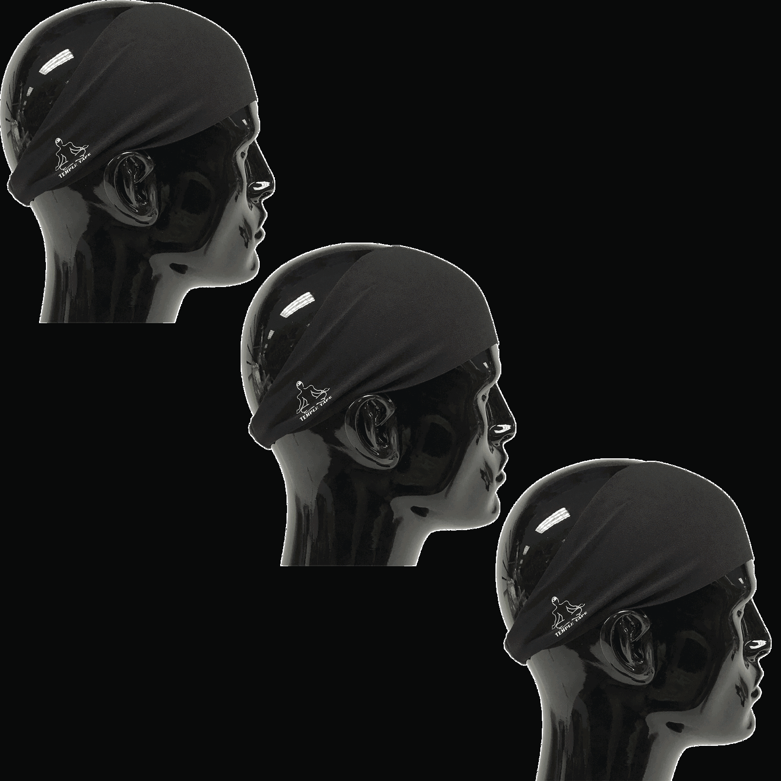 Temple Tape Performance Sweatbands Bundle & Save - 3 Packs - TempleTape.com