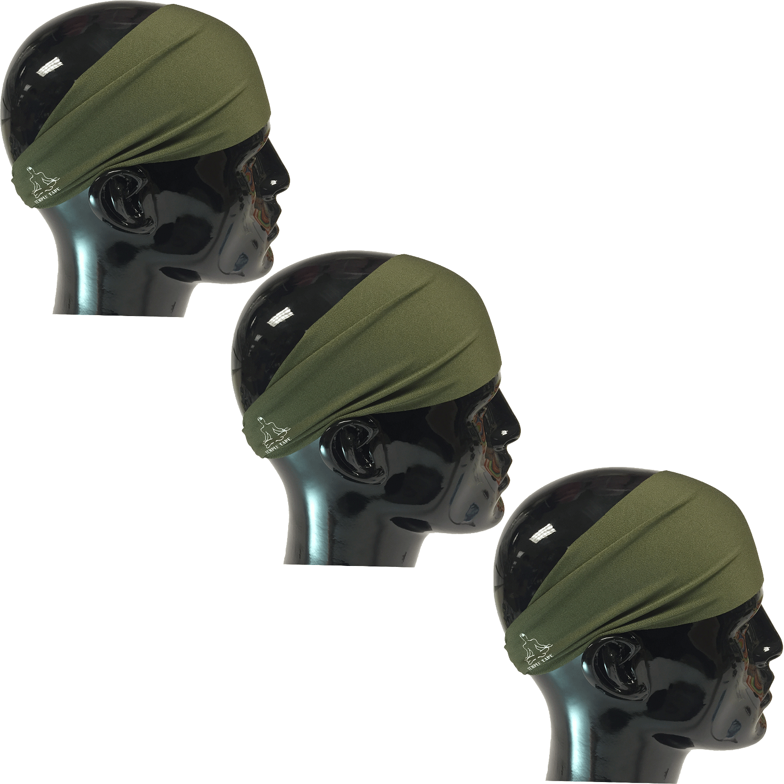 Temple Tape Performance Sweatbands Bundle & Save - 3 Packs - TempleTape.com