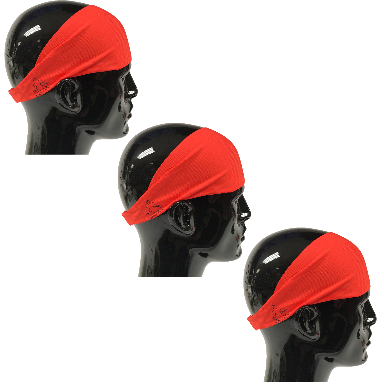 Temple Tape Performance Sweatbands Bundle & Save - 3 Packs - TempleTape.com