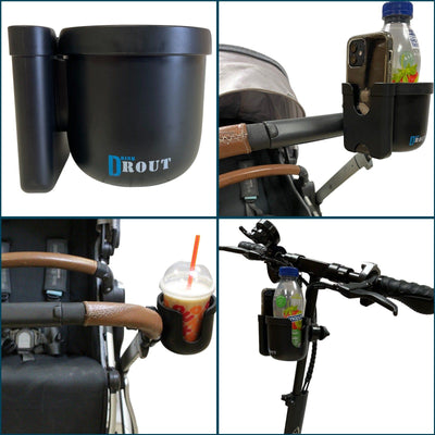 Universal Cup Holder - Perfect for Strollers, Wheelchairs, Walkers and Beds - TempleTape.com