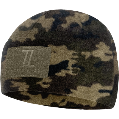 Premium Brushed Fleece Tactical  Watch Cap Warm Beanie - Velcro Patch Beanies