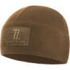 Premium Brushed Fleece Tactical  Watch Cap Warm Beanie - Velcro Patch Beanies