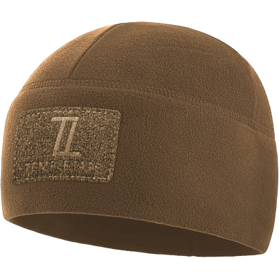 Premium Brushed Fleece Tactical  Watch Cap Warm Beanie - Velcro Patch Beanies