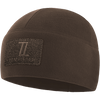 Premium Brushed Fleece Tactical  Watch Cap Warm Beanie - Velcro Patch Beanies