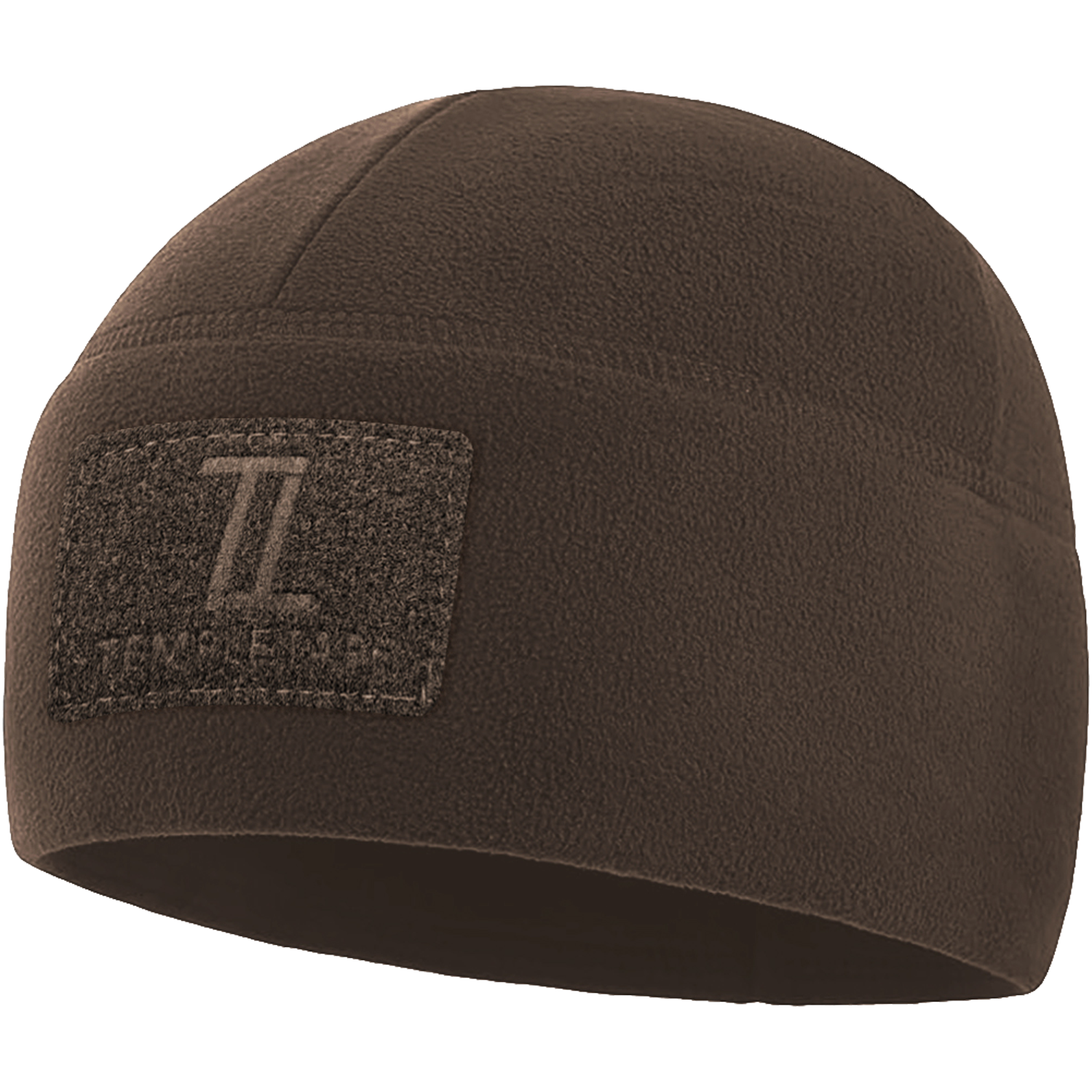 Premium Brushed Fleece Tactical  Watch Cap Warm Beanie - Velcro Patch Beanies