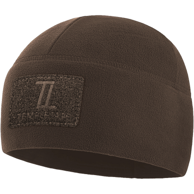 Premium Brushed Fleece Tactical  Watch Cap Warm Beanie - Velcro Patch Beanies