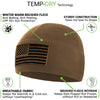 Premium Brushed Fleece Tactical  Watch Cap Warm Beanie - American Flag