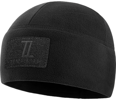 Premium Brushed Fleece Tactical  Watch Cap Warm Beanie - Velcro Patch Beanies