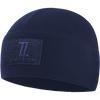 Premium Brushed Fleece Tactical  Watch Cap Warm Beanie - Velcro Patch Beanies