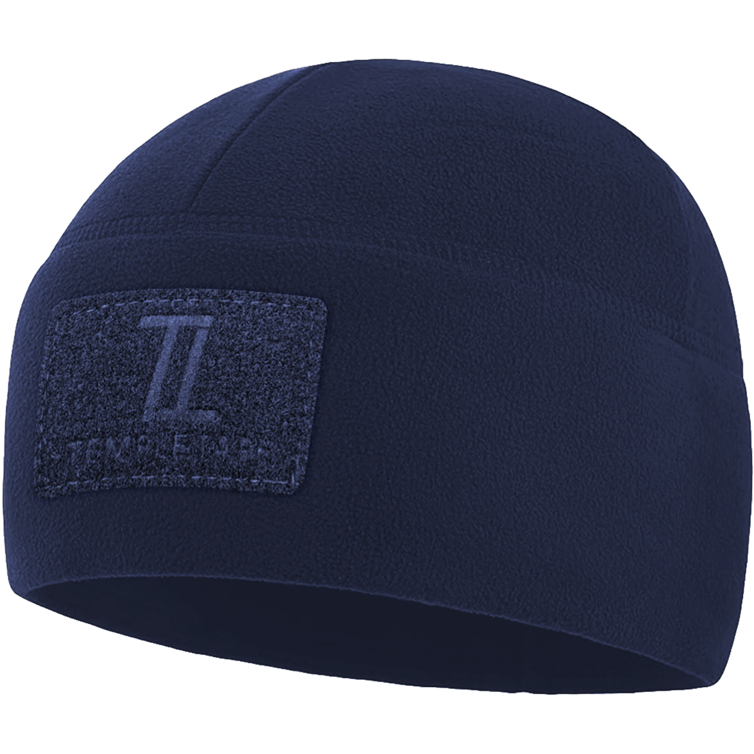 Premium Brushed Fleece Tactical  Watch Cap Warm Beanie - Velcro Patch Beanies