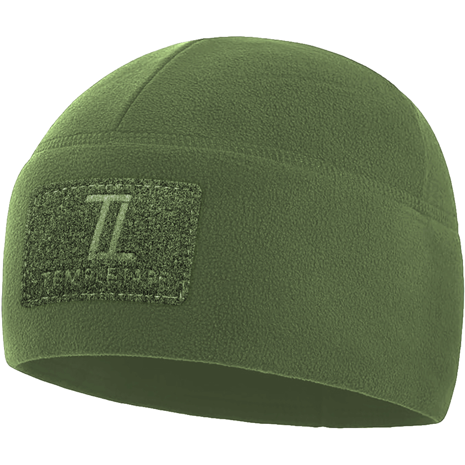 Premium Brushed Fleece Tactical  Watch Cap Warm Beanie - Velcro Patch Beanies