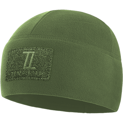 Premium Brushed Fleece Tactical  Watch Cap Warm Beanie - Velcro Patch Beanies