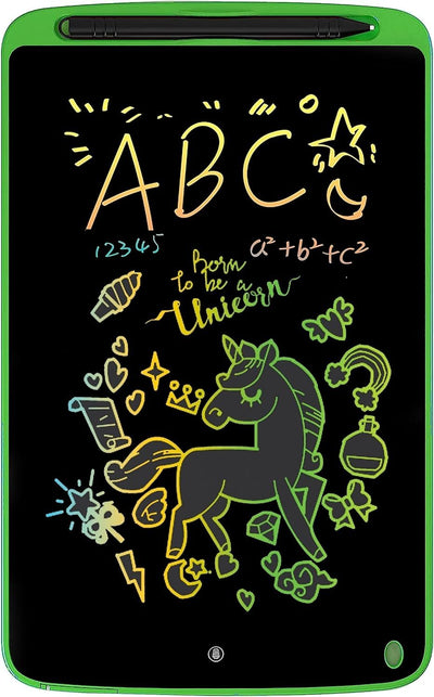 #original_alt_text# - 10.5 Inch LCD Writing Tablet Doodle Board - Colorful Electronic Drawing Pad for Kids Ages 3-8 - Perfect Travel Gift for Boys and Girls - TempleTape.com