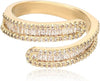 #original_alt_text# - 18K Gold Plated Cubic Zirconia Rings for Women | Butterfly Ring | Star Ring | Knot Ring | Criss Cross Ring | Adjustable One Size Fits Most | Non Tarnish & Waterproof | Hypoallergenic | Gift for Her - TempleTape.com