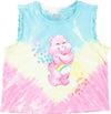 #original_alt_text# - Adorable Care Bears Junior Girls Tie-Dye Crop Top and Shorts Set: Spread Love and Cheer! - TempleTape.com