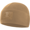 Premium Brushed Fleece Tactical  Watch Cap Warm Beanie - Velcro Patch Beanies