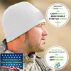 Premium Brushed Fleece Tactical  Watch Cap Warm Beanie - Velcro Patch Beanies