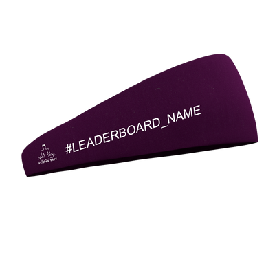 [Personalized] Performance Sweatband with Temp-Dry technology (Add Leaderboard or Nickname)